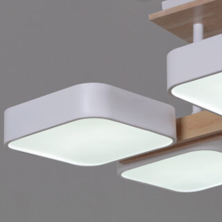 Люстра  SNEHA  03359-0.3-06 WH+WOOD