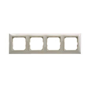 ABB Basic 55 Рамка 4 поста Слоновая кость 2CKA001725A1487 (1725-0-1487)
