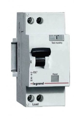 Legrand RX3 Дифференциальный автоматический выключатель 1P+Н 30мА 40А (AC)