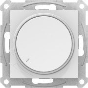 SE AtlasDesign Белый Светорегулятор (диммер) поворотно-нажимной, 315Вт, мех.