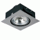 Светильник встраиваемый SPINEL 1 одноламповый серый