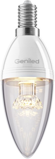 Светодиодная лампа Geniled E27 C37 8W 4200K линза (01205)