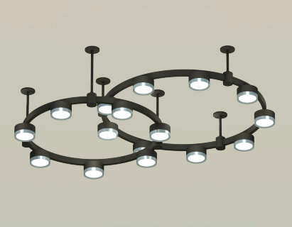 Комплект подвесного светильника Ambrella Techno Ring (A9222, A9227, C9238, C9242, N8133) XR92221160