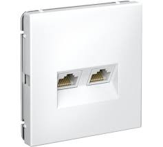 SE ArtGallery Белый Розетка двойная компьютерная RJ45+RJ45, кат.6А, механизм