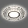 Светильник встраиваемый Feron CD943 15LED*2835SMD 4000K, MR16 50W G5.3, прозрачный, хром