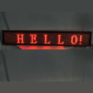 DISPLAY BOARD 134*20 (NO 10) светодиод.информац. табло с бегущей строкой