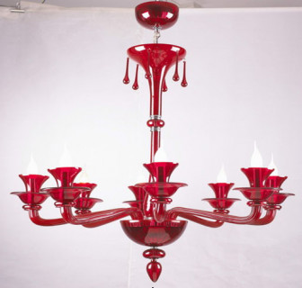 Люстра  XH-MD5093-8   red