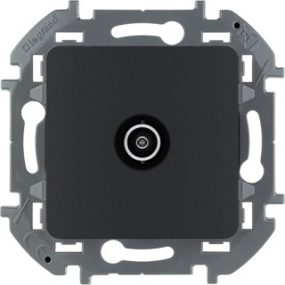 Legrand INSPIRIA Антрацит Розетка TV звезда  673853