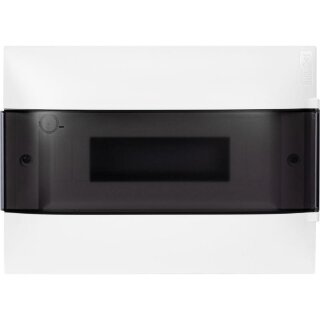 Пластиковый щиток встраиваемый Legrand Practibox S 1*12 дымч. 135551