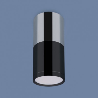Светильник накладной DLR028 6W 4200K хром/черный хром