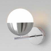 Настенный светильник со стеклянным плафоном Eurosvet 70129/1 хром