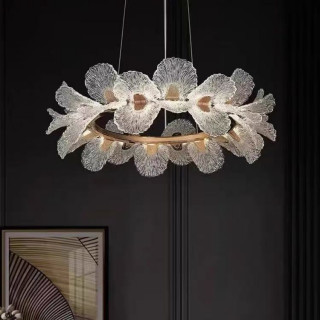 Подвес 8856-800 GD/Champagne LED 144W 3000-6000K D600*H200*1500 пульт ДУ