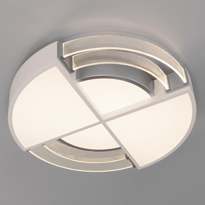 Потолочный светильник Eurosvet 90181/1 белый/серебро