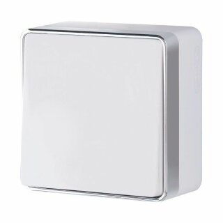 Выключатель одноклавишный Gallant (белый) Werkel W5010001