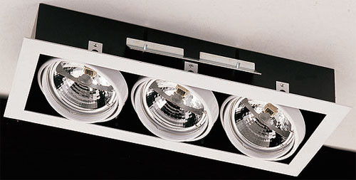 Светильник встраиваемый SR 3*AR111 100W  IL.0006.0103