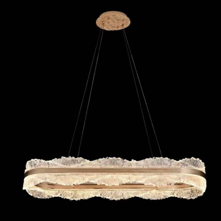 Подвес 8858-1100 Champagne LED 140W 3000-6000K D1100*300*H150*1500 пульт ДУ