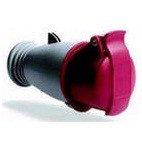 Розетка кабельная ICAT 32А 3P+E IP44 (CEW 332 C6)