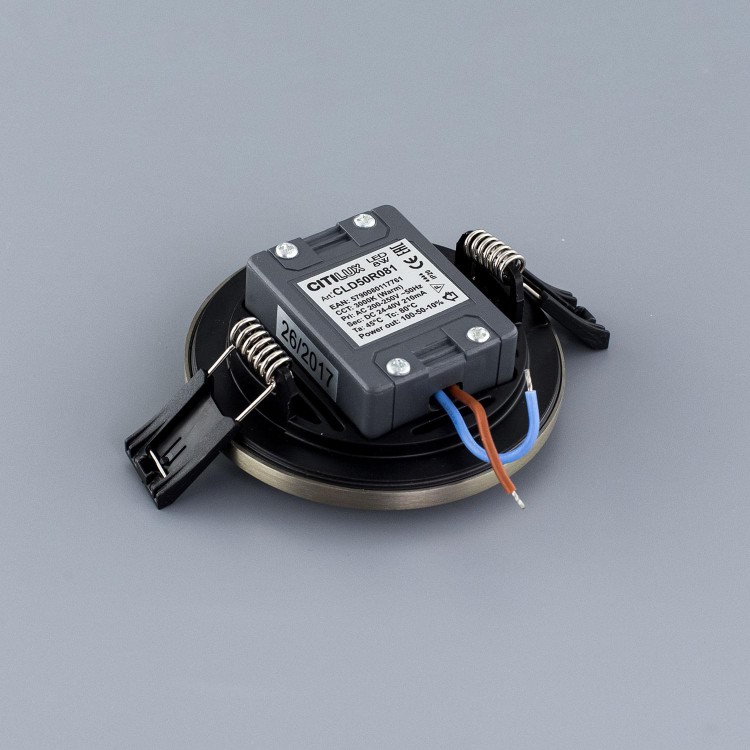 Встраиваемый светильник Светодиодный с диммером Citilux Омега CLD50R081