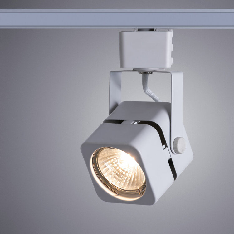 Трековый светильник Arte Lamp A1315PL-1WH GU10