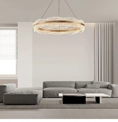 Подвес 8858-800 Champagne LED 140W 3000-6000K D800*H150*1500 пульт ДУ