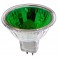 Лампа галог. MR16/C 220V 50W зеленый