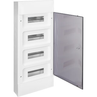 Пластиковый щиток навесной Legrand Practibox S 4*12 дымч. 135614