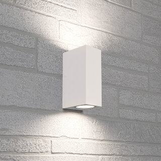 Уличный светильник FERON DH051 GU10 2*35W белый