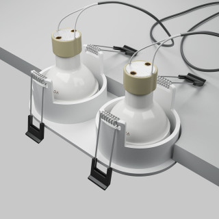 Светильник встраиваемый Maytoni DL126-02-GU10-W IP54