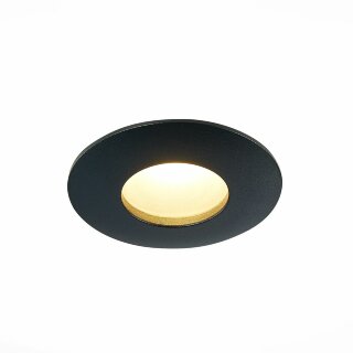 Светильник встраиваемый ST Luce ST213.408.01 GU10, IP44, черный
