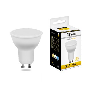 Лампа светодиодная Feron LB-560 (9W) 230V GU10 2700K MR16 (854)