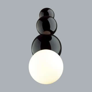 Бра LUMION 6566/1W черный/белый