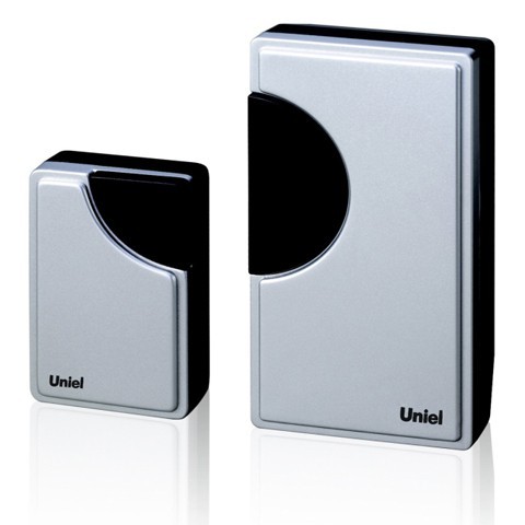 Звонок беспроводной UNIEL UDB-002W-R1T1-32S-100M-SL серебристый