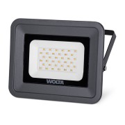 Светодиодный прожектор WOLTA WFLY-30W/06 30Вт 3000K IP65 2700лм серый