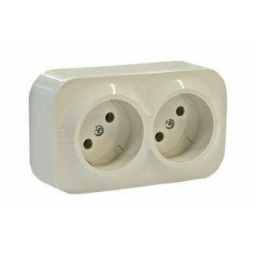 Legrand Quteo Сл. кость Розетка 2-ая б/к 782242