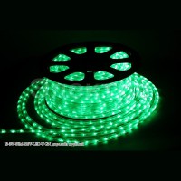 Дюралайт круглый 13-3W-50M-220V-LED-U GN зеленый (50м)