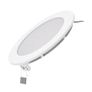 Светодиодный встраиваемый Gauss 9W 3000K ультратонкий круглый IP20