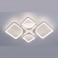 Настенно-потолочный светод. светильник MS 1027 Илль белый 44-100W 3000-6000K 180-220V диммир. с ПДУ