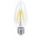 Светодиодная лампа ASD LED-Свеча-PREMIUM 5.0Вт 160-260В Е27 4000К 450Лм прозрач.