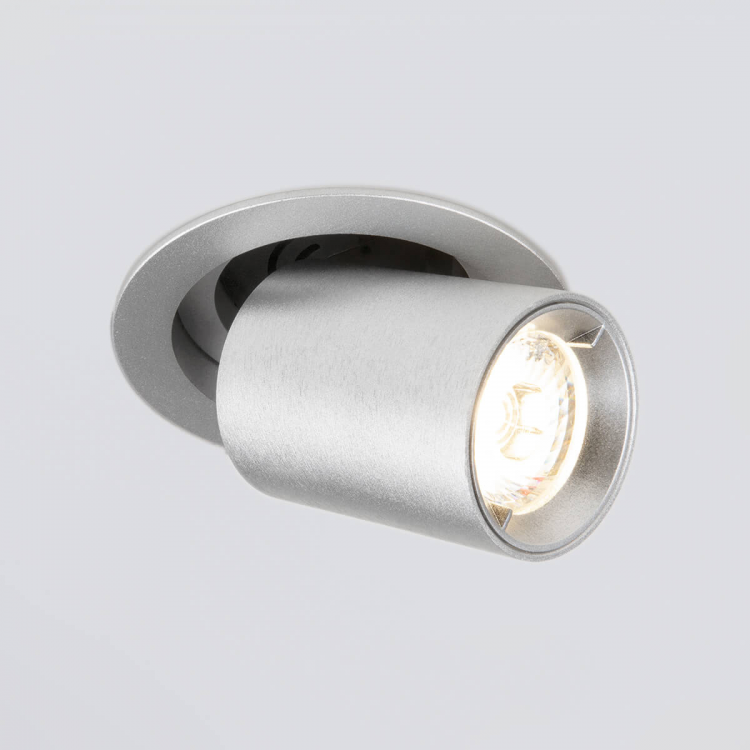 Встраиваемый светодиодный спот Elektrostandard 9917 LED 10W 4200K серебро