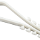 Дюбель-хомут 5*10 мм для круглого кабеля, белый
