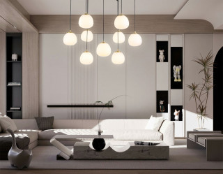 Каскадная люстра Ambrella Light High Light Modern LH51001
