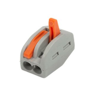 Клемма строительно-монтажная СМК 222-412 РСТ-212 2-проводная с рычагом Tokov Electric