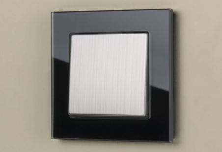 Werkel Favorit Рамка 5 постов Черный стекло W0051108 (WL01-Frame-05)