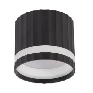 Светильник накладной Feron HL369 GX53, 12W, 230V, IP20, цвет черный +в комплекте лапки для встройки)