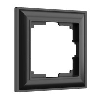 Werkel Fiore Рамка 1 пост Черный матовый W0012208  (WL14-Frame-01)