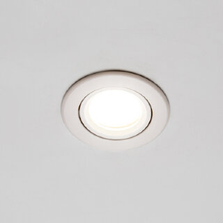 Светильник встраиваемый MaxLight CAST 78 WHITE MR16, G5.3, круглый, поворотный