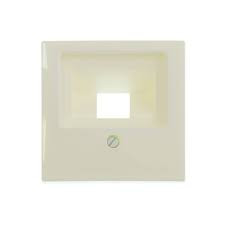 ABB Basic 55 Накладка для розетки  телефонной/комп/ Слоновая кость 2CKA001753A0098 (1753-0-0098)