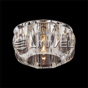 Светильник встраиваемый Linvel V 663 G5.3 CH/Clear хром/прозрачный