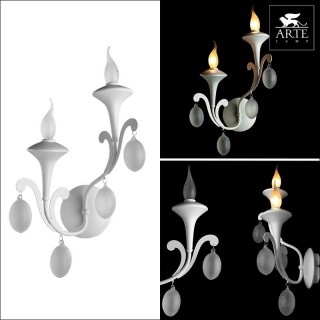 Бра Arte Lamp MONTMARTRE A3239AP-2WH