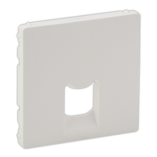 Valena LIFE Белая Накладка розетки RJ11, RJ45